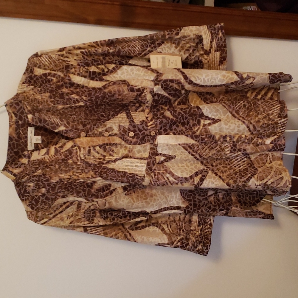 Coldwater Creek Top.  LP. 14-16